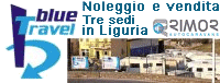 Blu Rent - Concessionaria Rimor - Noleggio e Vendita in tre sedi in Liguria