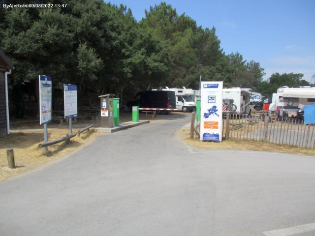 Area Sosta Camper Aire De Camping Car De Messanges Plage Nord A