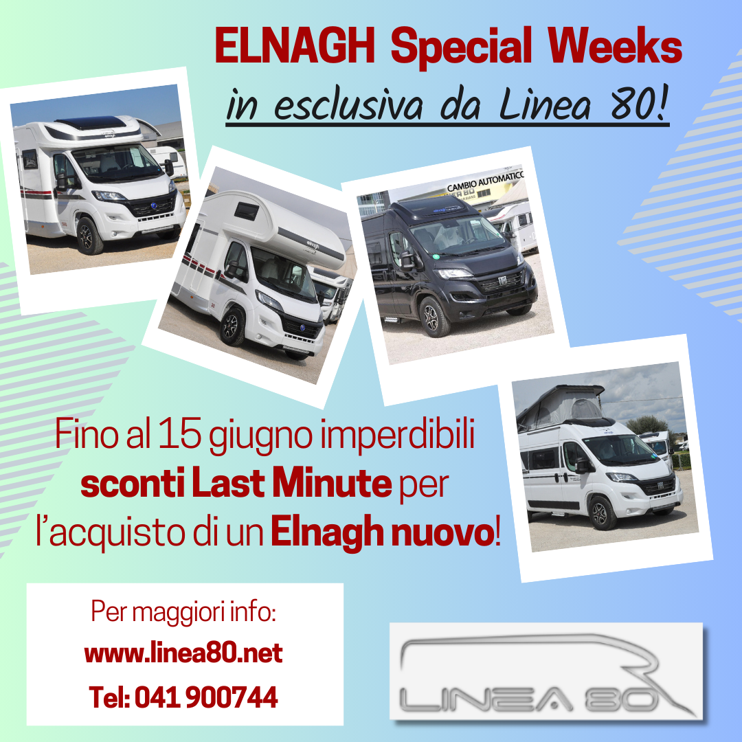 Elnagh Special Weeks da Linea 80 con sconti Last Minute