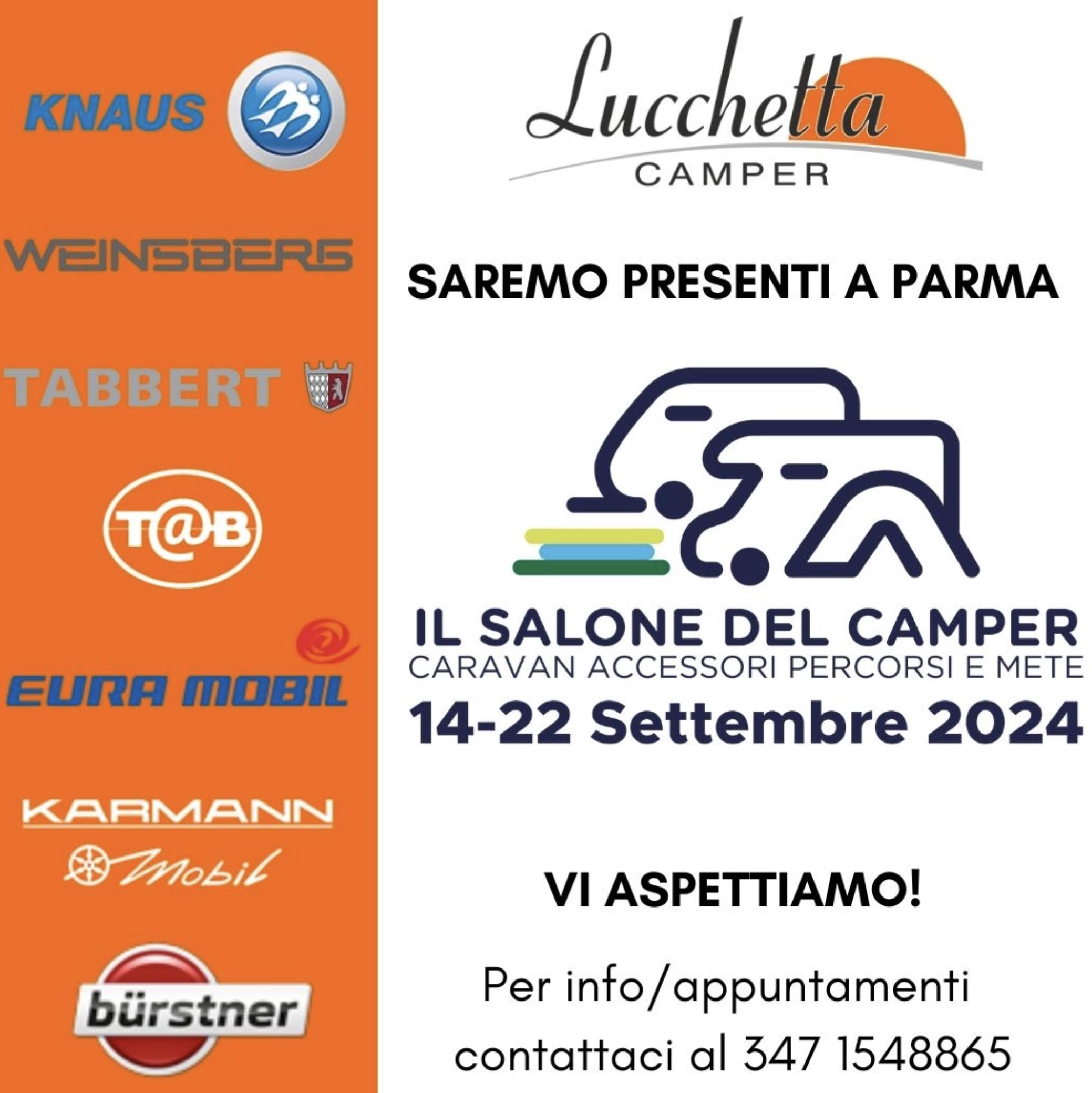 Vi aspettiamo in fiera a Parma!