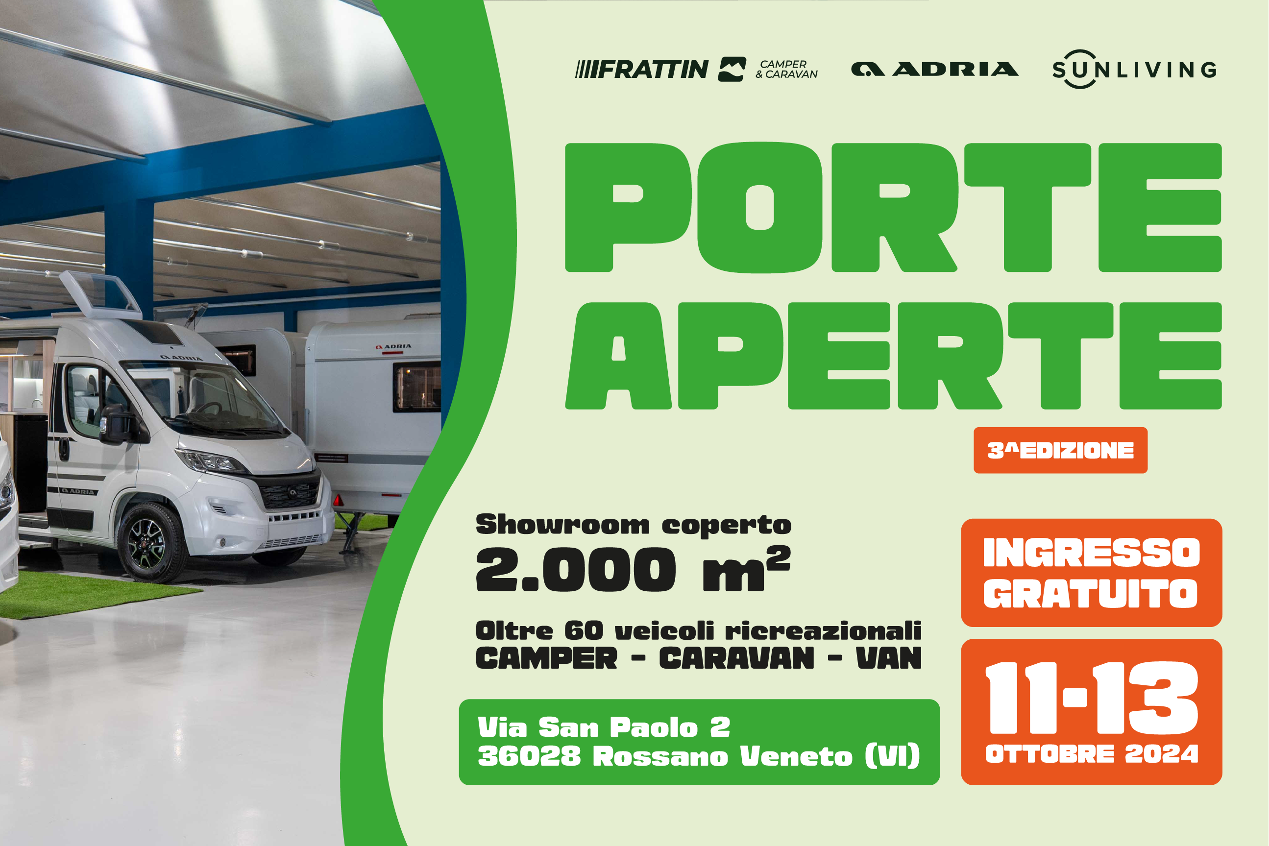 Porte aperte Frattin Camper e Caravan