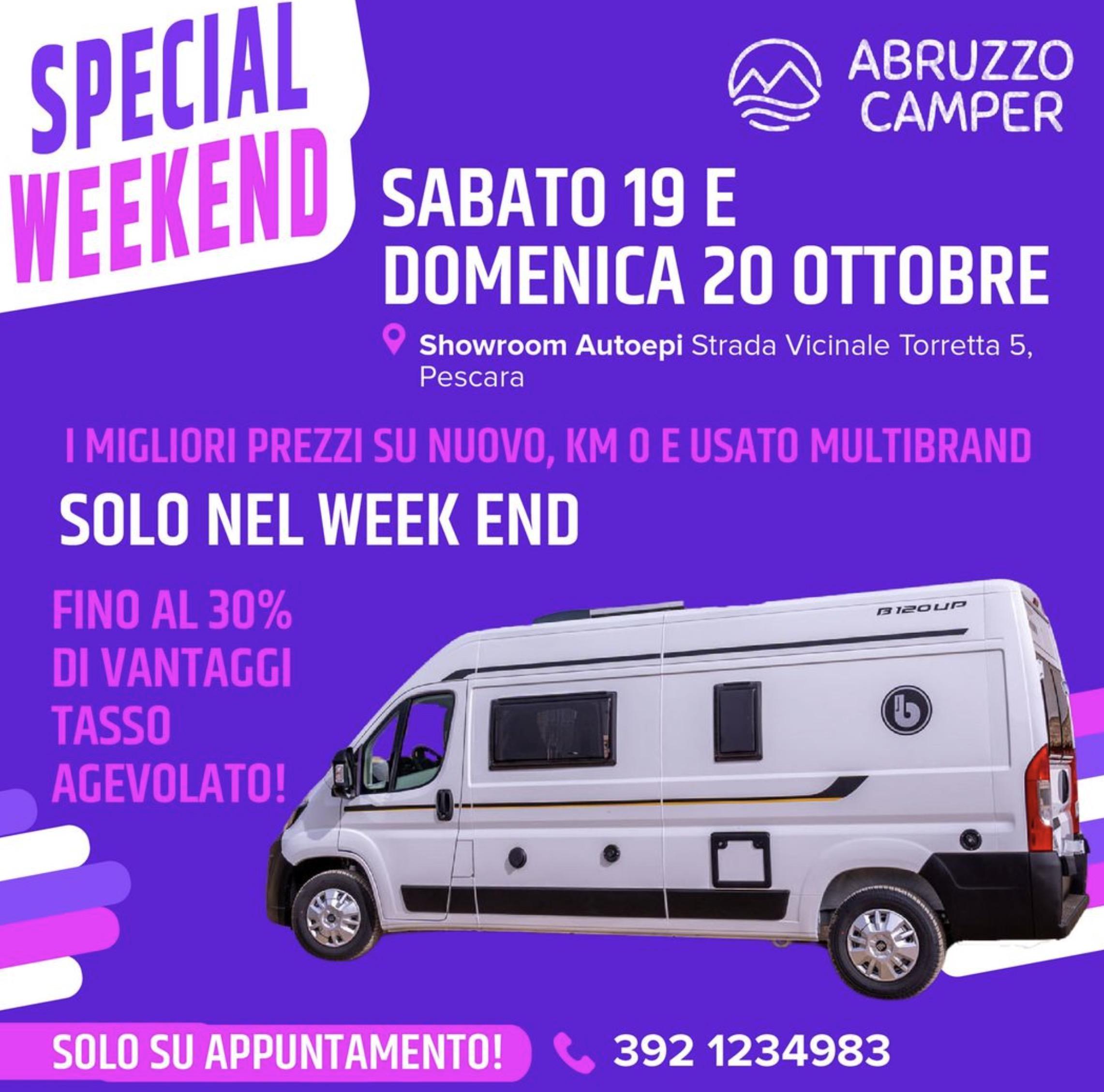 Special weekend con i migliori prezzi su nuovo, km 0 e usato