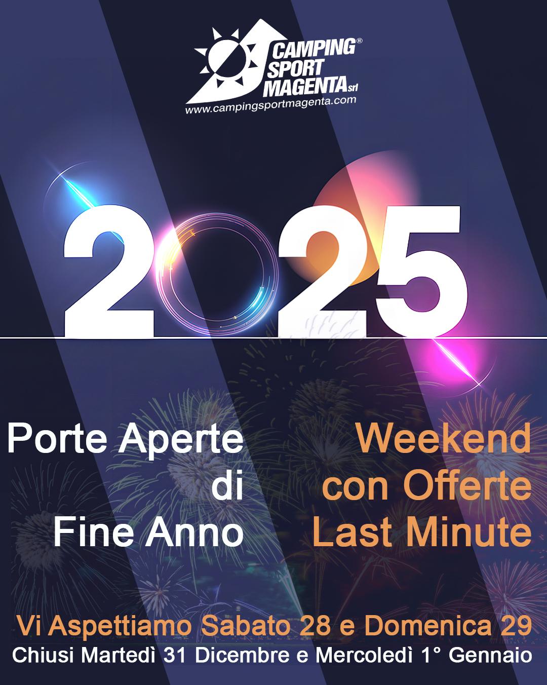 ULTIMO PORTE APERTE DEL 2024!!!!! VI ASPETTIAMO SABATO E DOMENICA!!!!