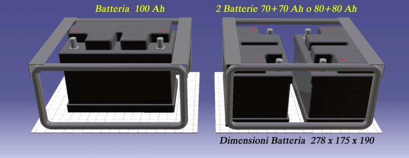 Puntata 54 - montaggio doppia batteria AGM 100 ah per servizi camper 