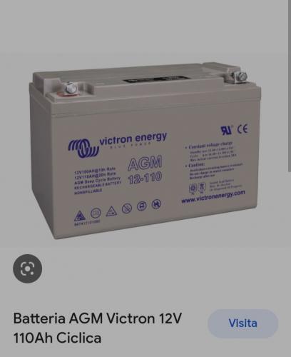 Batteria AGM Ciclica 12v 200ah Reali,VANTAG Durata Auto Camper