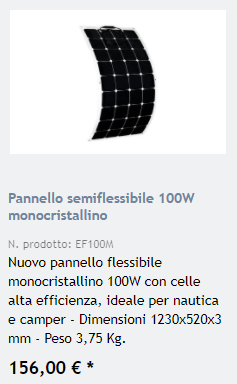 Cause fusione pannello solare flessibile, Pagina 1