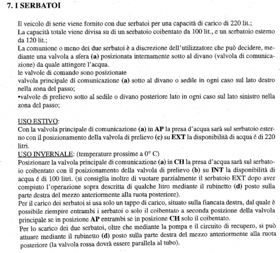 Come pulire il serbatoio dell'acqua del nostro camper? - Verona in