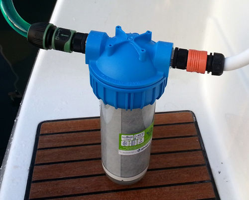 ARROTOLATORE CON TUBO ACQUA RIGIDO PER CAMPER CARAVAN E CAMPEGGIO