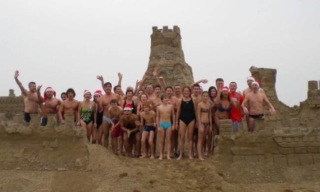 Bagno di capodanno Torre Pedrera