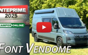 Video anteprime e novità camper 2025: Font Vendôme