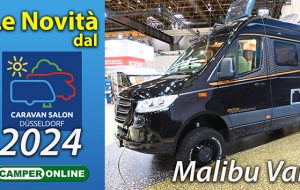 Caravan Salon 2024: le novità Malibu Van