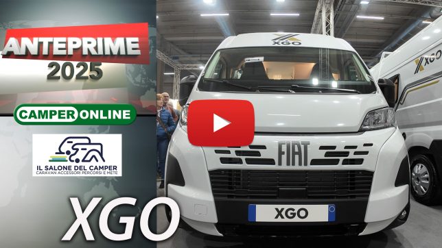 XGO: video anteprime e novità camper 2025